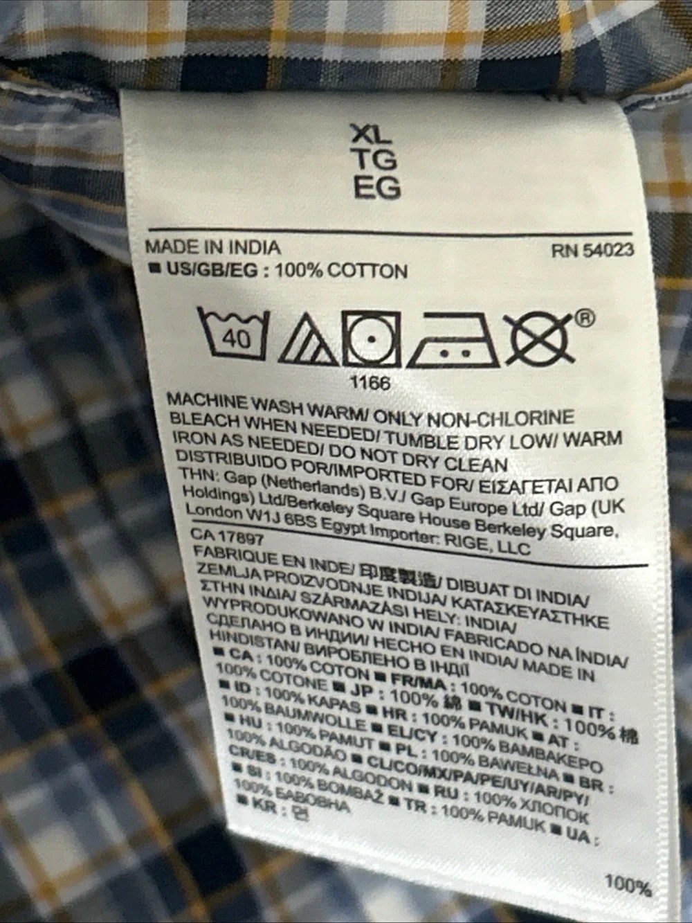 Banana Republic Custom 078 Wash Shirt Button Down Mens XL Tailored Slim Fit NEW